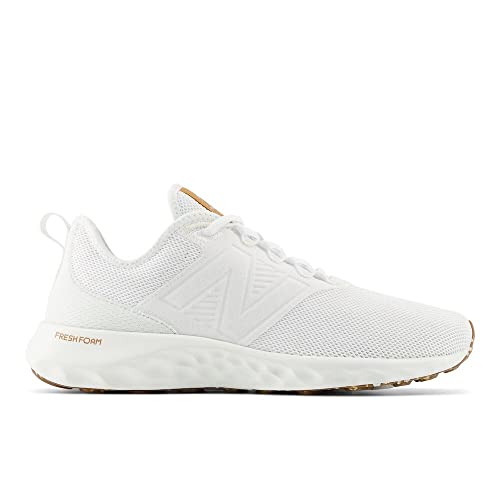 New Balance Men's Fresh Foam SPT V4 Running Shoe, White/White, 11