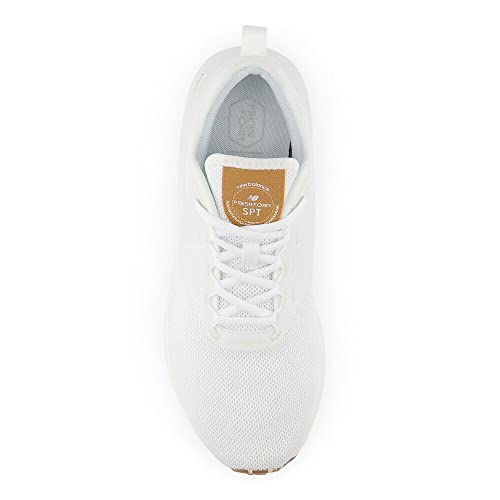 New Balance Men's Fresh Foam SPT V4 Running Shoe, White/White, 11