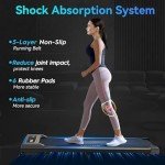 Yagud Portable Under Desk Walking Pad Treadmill