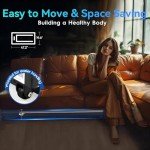 Yagud Portable Under Desk Walking Pad Treadmill