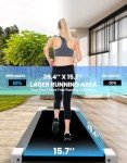Electric Under Desk Treadmill with Remote Control