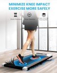 Electric Under Desk Treadmill with Remote Control