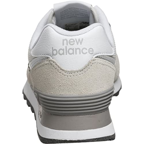 New Balance Women's 574 V3 Sneaker, Cloud/White, Wide
