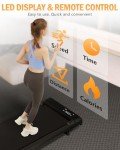 Portable Walking Pad Treadmill with Remote Control