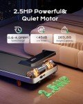 TREAFLOW Portable Under Desk Treadmill with Incline