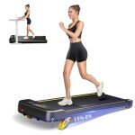 Incline Under Desk Treadmill with Remote Control