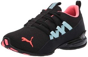 PUMA Women's Riaze Prowl Cross Trainers - Black/Pink/Aqua
