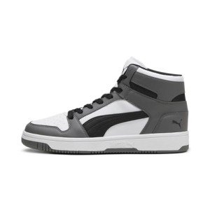 PUMA Men's Rebound Layup Sneakers in White/Black