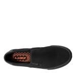 Lugz Clipper Black Slip-On Sneakers for Men