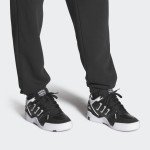 adidas Men's Midcity Low Basketball Sneakers - Black/White