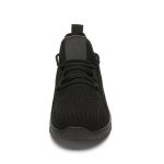 Lightweight Non-Slip Black Sneakers for Women