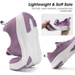 ZOVE Women's Extra Wide Breathable Running Sneakers