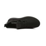 Lightweight Non-Slip Black Sneakers for Women