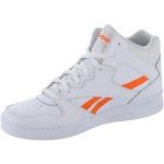 Reebok Men’s Royal BB4500 Hi2 Sneakers - White/Orange