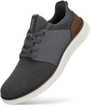 SVNKE Men’s Slip-On Breathable Sneakers - Gray 42