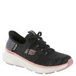 Skechers Women's Hands Free Edgeride Sneakers, Black/Pink
