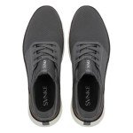 SVNKE Men’s Slip-On Breathable Sneakers - Gray 42