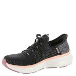 Skechers Women's Hands Free Edgeride Sneakers, Black/Pink
