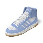 adidas Turnaround Mid Top Basketball Sneakers - Blue/White
