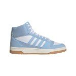 adidas Turnaround Mid Top Basketball Sneakers - Blue/White