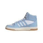 adidas Turnaround Mid Top Basketball Sneakers - Blue/White