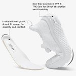 ZURIN Women's Lightweight Slip-On Walking Sneakers