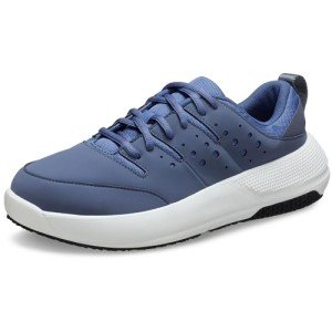 Crocs Men's Slip Resistant Work Sneakers, Blue, Size 13