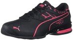 PUMA Women's Tazon 6 Shoes in Black/Rose