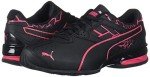 PUMA Women's Tazon 6 Shoes in Black/Rose