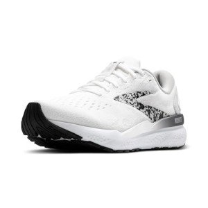 Brooks Women's Ghost 16 Running Shoe - White/Lava