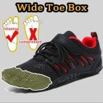 MIFAWA Men's Barefoot Wide Toe Water Shoes