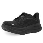 Hoka Women's Bondi 9 Sneakers in Black, Size 7.5