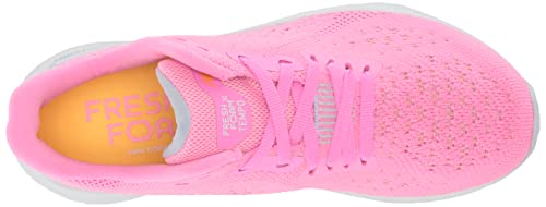 New Balance Fresh Foam X Tempo V2 Sneaker, Pink/White, 8.5