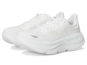 Hoka Women's Bondi 9 Sneakers - White, Size 8.5