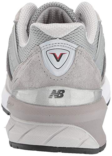New Balance Women's 990 V5 Sneakers, Grey/Castlerock, 8.5