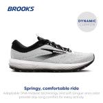 Brooks Revel 7 Men's Neutral Running Shoes - White/Black