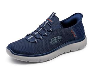 Skechers Men's Hands-Free Navy Slip-in Sneakers