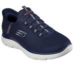Skechers Men's Hands-Free Navy Slip-in Sneakers