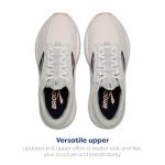 Brooks Revel 7 Women's Sneakers in Oyster/White/Tropical Peach