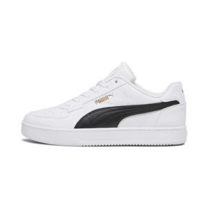 PUMA Men's CAVEN 2.0 Sneaker in White/Black/Gold