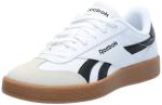 Reebok Smash Edge Suede Sneakers, White/Black/Gum