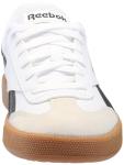 Reebok Smash Edge Suede Sneakers, White/Black/Gum