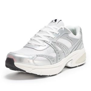 Skechers Men's Shadow-Stellar 90 Silver Sneakers