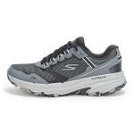 Skechers Men's Go Run Trail Sneaker, Black/Grey