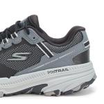 Skechers Men's Go Run Trail Sneaker, Black/Grey