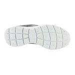 Skechers Women's Black/Light Blue Sneaker, Size 9
