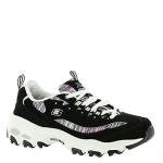 Skechers Women's DLites Interlude Sneakers, Black/Multi