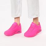 Skechers Women's Uno Night Shades Sneakers - Hot Pink