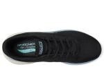 Skechers Women's Max Cushion Arch Fit Sneaker, Black/Blue
