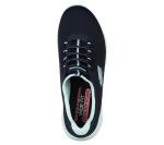 Skechers Women's Summits Sneakers in Navy Aqua